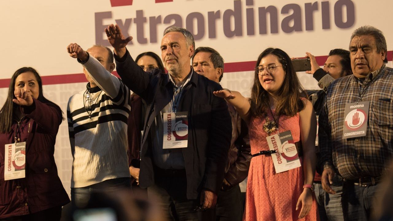 Alfonso Ramírez Cuéllar, elegido como Presidente Interino de MORENA