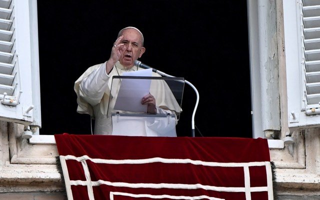 Pope Francis' Sunday Angelus prayer